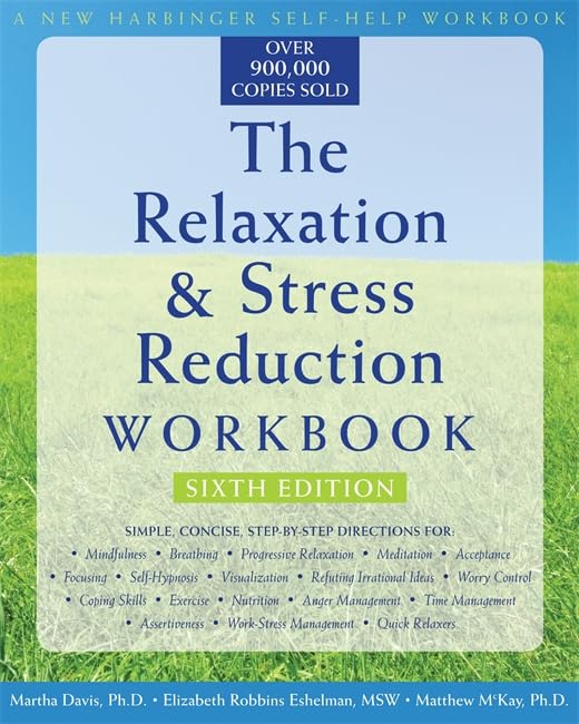 Relaxation & Stress Reduction Workbook Cover