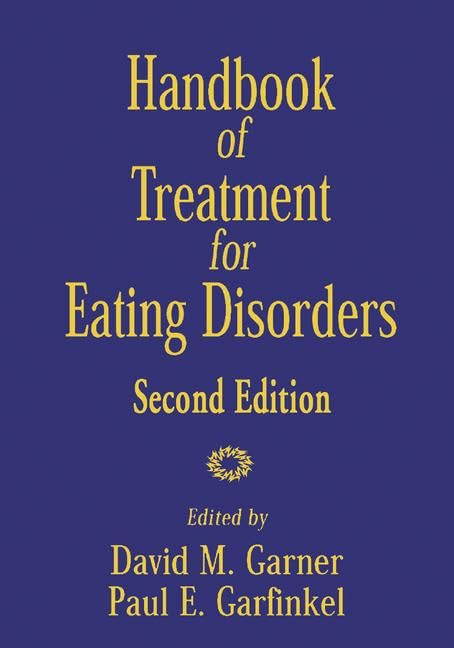 Handbook of treatment for eating disorders Cover