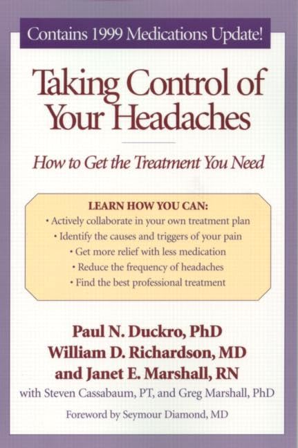Taking Control of Your Headaches Cover