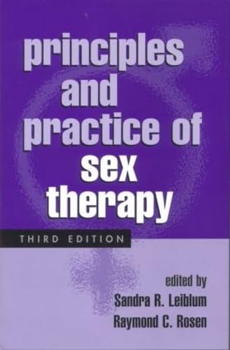 Principles and Practice of Sex Therapy, Third Edition Cover