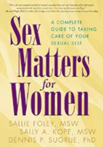 Sex Matters for Women Cover