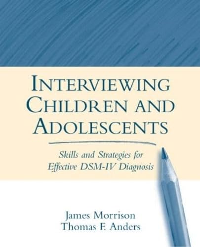 Interviewing Children and Adolescents Cover