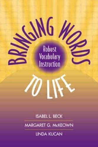 Bringing Words to Life Cover