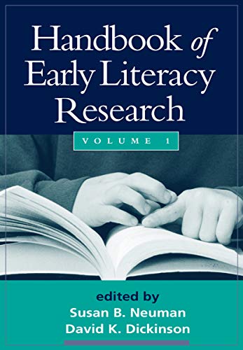 Handbook of Early Literacy Research Cover