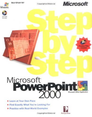 Microsoft PowerPoint 2000 step by step Cover