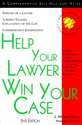 Help your lawyer win your case Cover