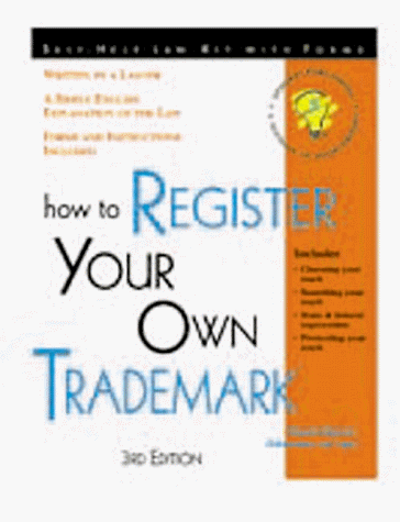 How to register your own trademark Cover