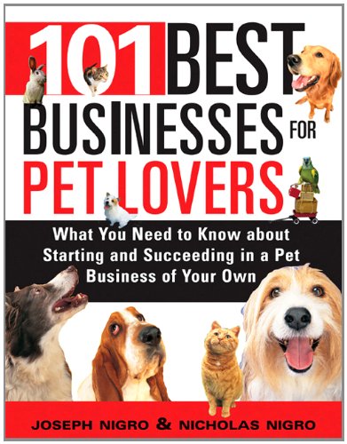 101 best businesses for pet lovers Cover