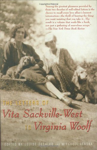 The letters of Vita Sackville-West to Virginia Woolfe Cover