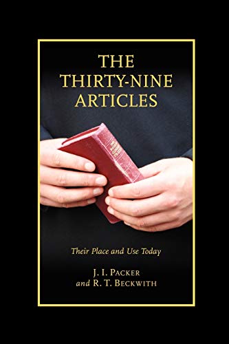 The Thirty-nine Articles Cover