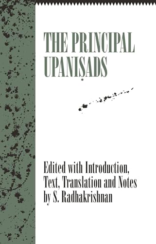 The Principal Upanisads (Humanities Paperback Library) Cover