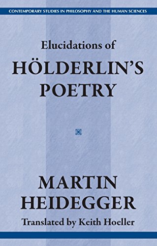 Elucidations of Hölderlin's poetry Cover
