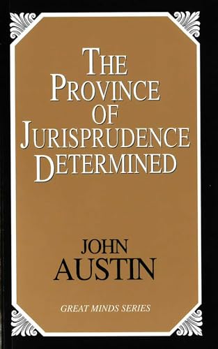 Province of jurisprudence determined Cover