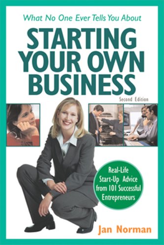 What no one ever tells you about starting your own business Cover