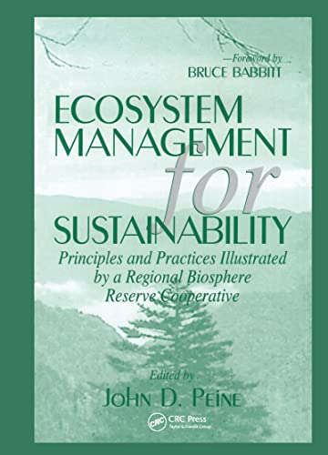 Ecosystem management for sustainability Cover
