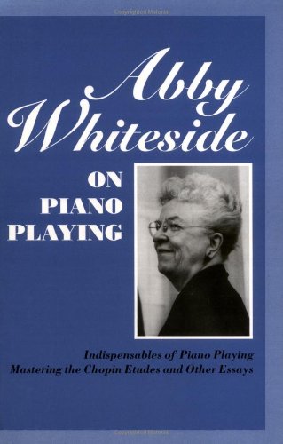 Abby Whiteside on piano playing. Cover