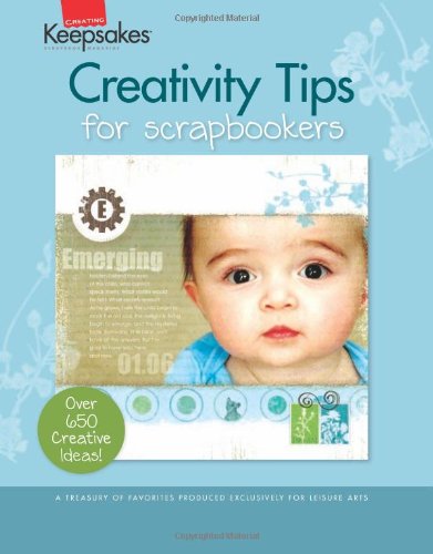 Creativity tips for scrapbookers Cover