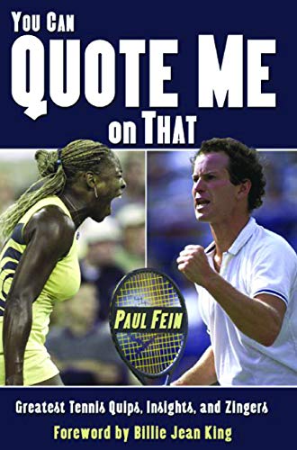 You can quote me on that Cover