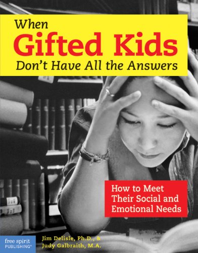 When gifted kids don't have all the answers Cover