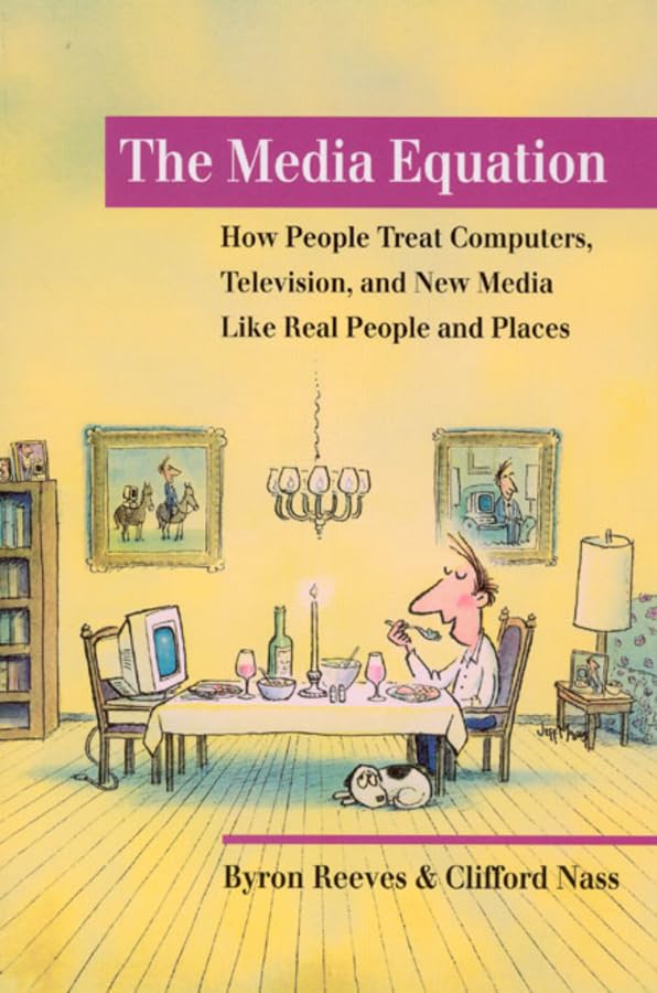 The media equation Cover
