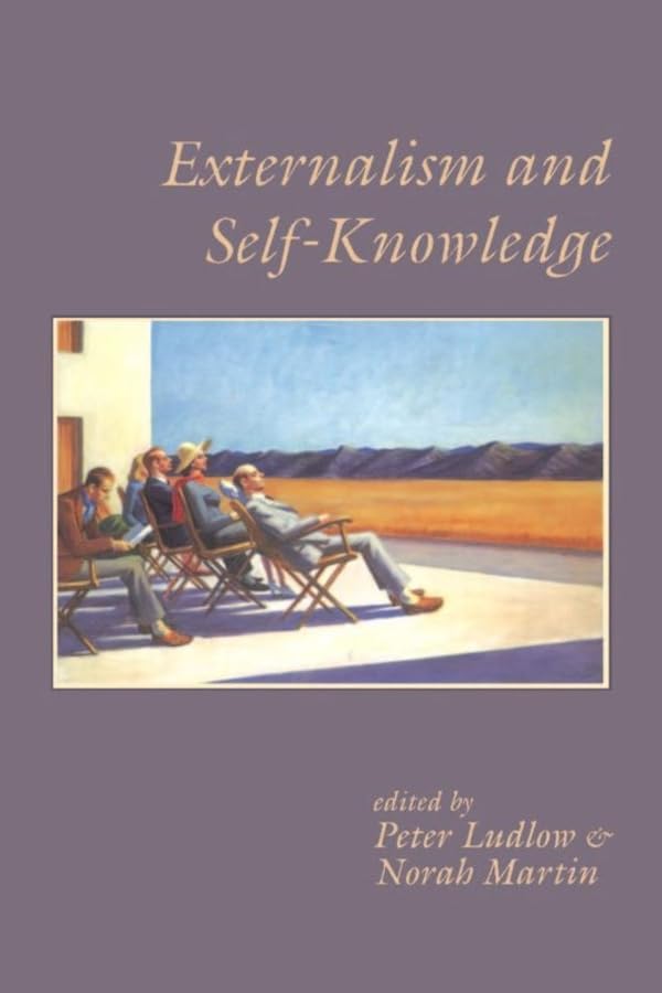 Externalism and self-knowledge Cover