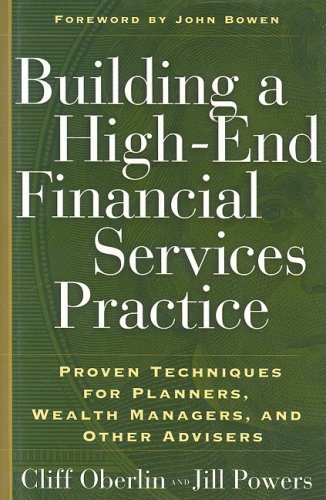 Building a High-End Financial Services Practice Cover