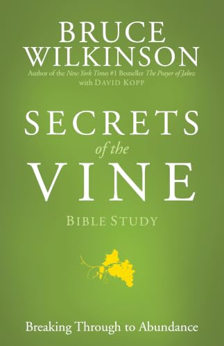 Secrets of the Vine Bible Study Cover