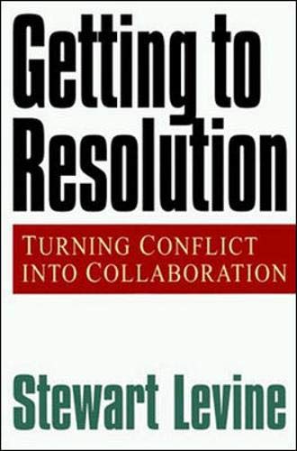 Getting to Resolution Cover