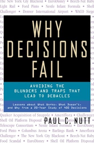 Why decisions fail Cover