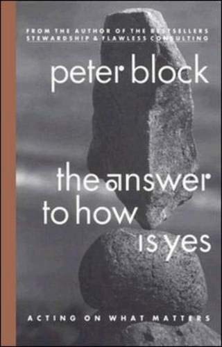 The Answer to How Is Yes Cover