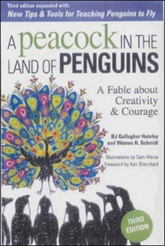 A peacock in the land of penguins Cover