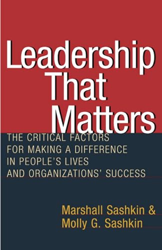 Leadership That Matters Cover