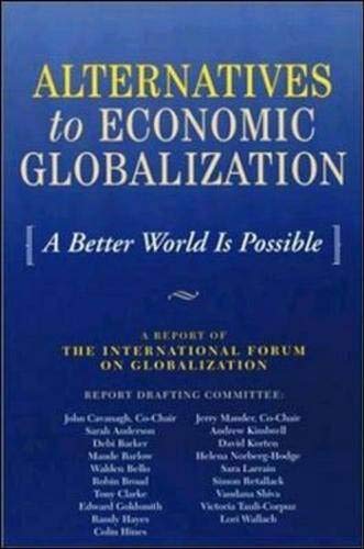 Alternatives to economic globalization Cover