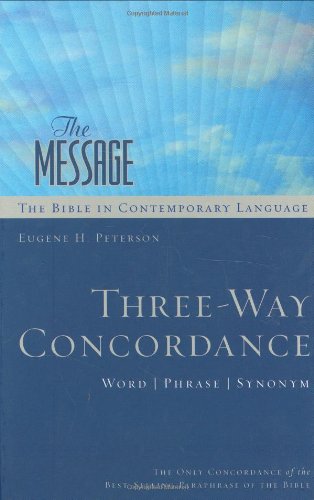 The message three-way concordance. Cover