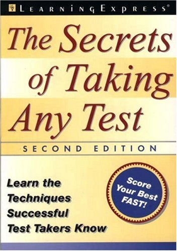The secrets of taking any test Cover
