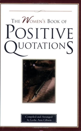 The women's book of positive quotations Cover