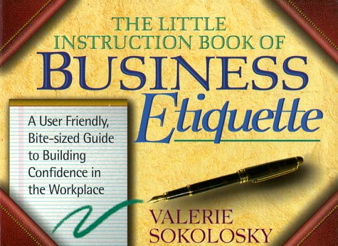 The Little Instruction Book of Business Etiquette Cover