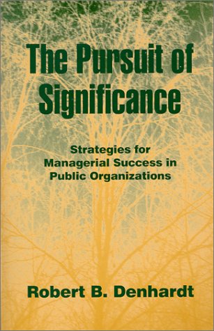 The Pursuit of Significance  Cover