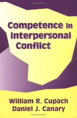 Competence in Interpersonal Conflict Cover