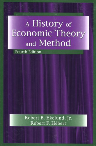 A History of Economic Theory and Method Cover