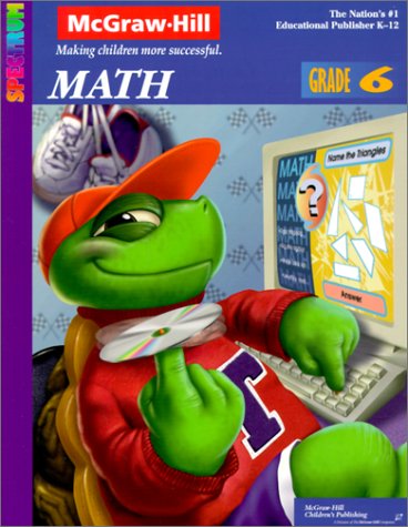 Spectrum Math, Grade 6 Cover