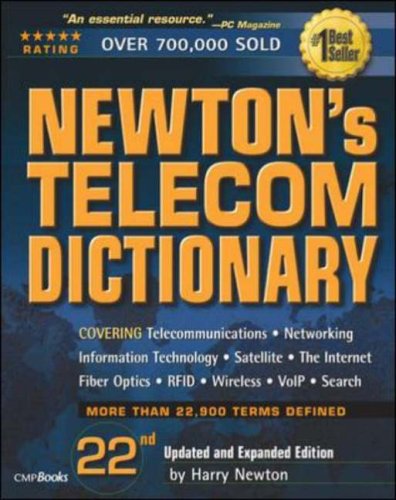 Newton's Telecom Dictionary Cover