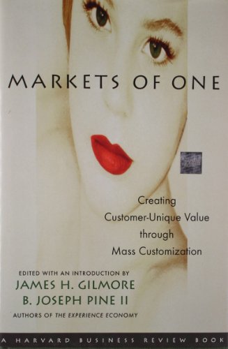 Markets of one Cover
