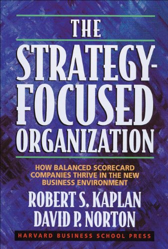 The strategy-focused organization Cover