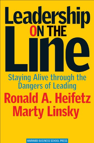 Leadership on the Line Cover