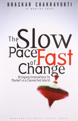 The slow pace of fast change Cover