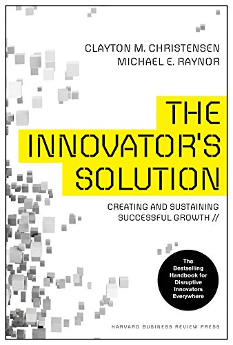 The innovator's solution Cover