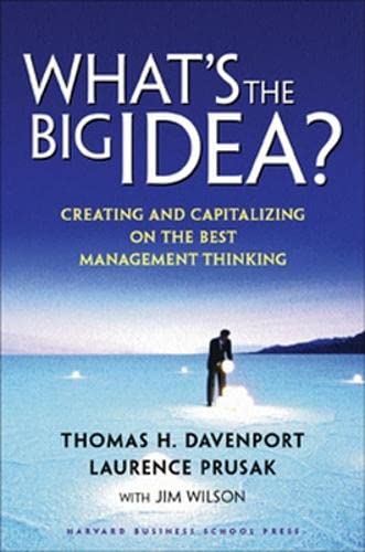 What's the big idea? Cover