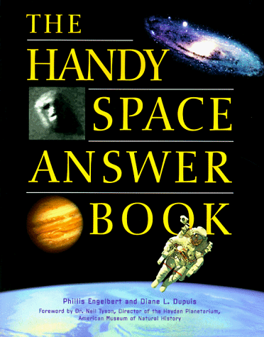 The handy space answer book Cover