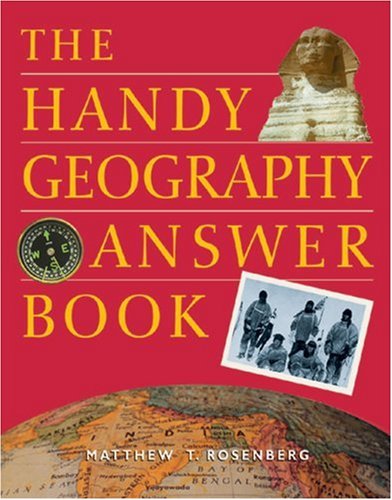 The handy geography answer book Cover